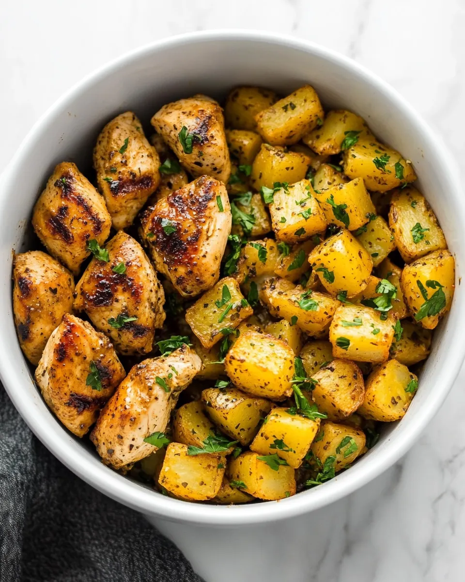 Air Fryer Chicken and Potatoes - Image 2