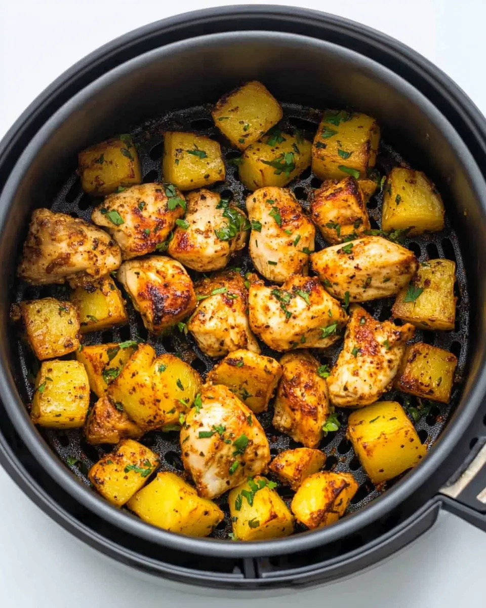 Air Fryer Chicken and Potatoes - Image 3