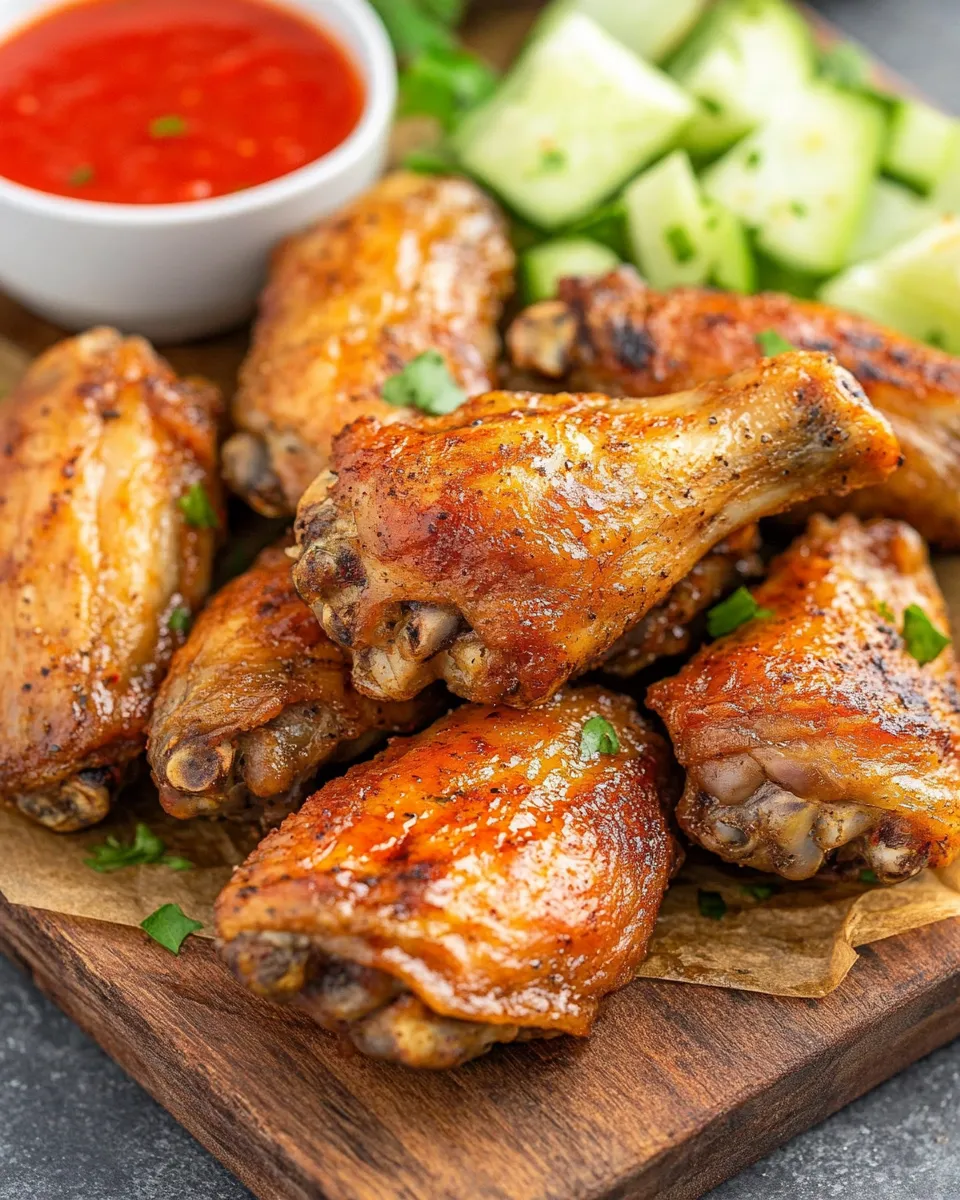 Air Fryer Frozen Chicken Wings - Image 3