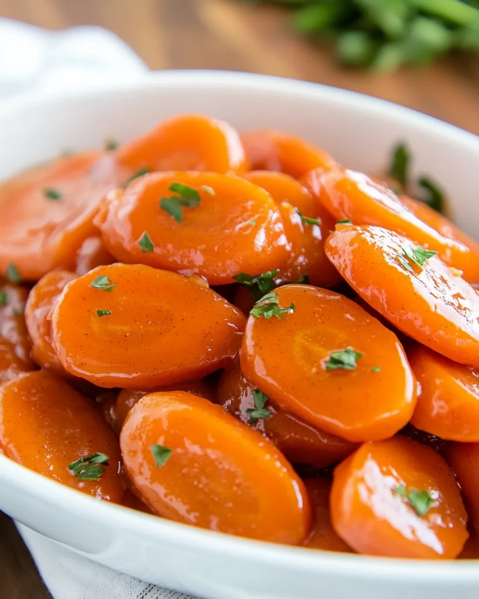 Brown Sugar Glazed Carrots
