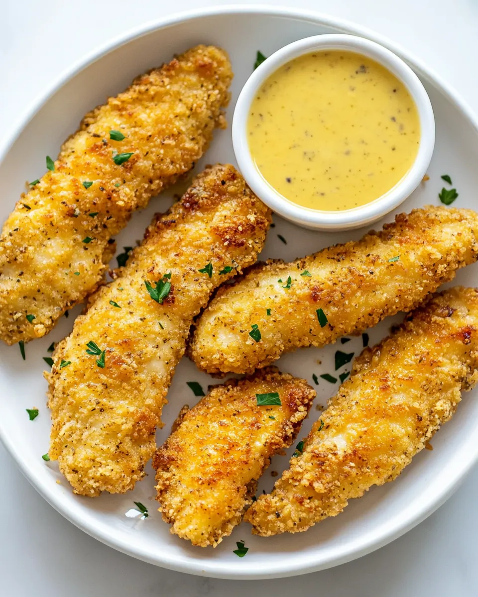 Crispy Oven Baked Chicken Tenders