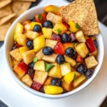 Fruit Salsa With Cinnamon Chips