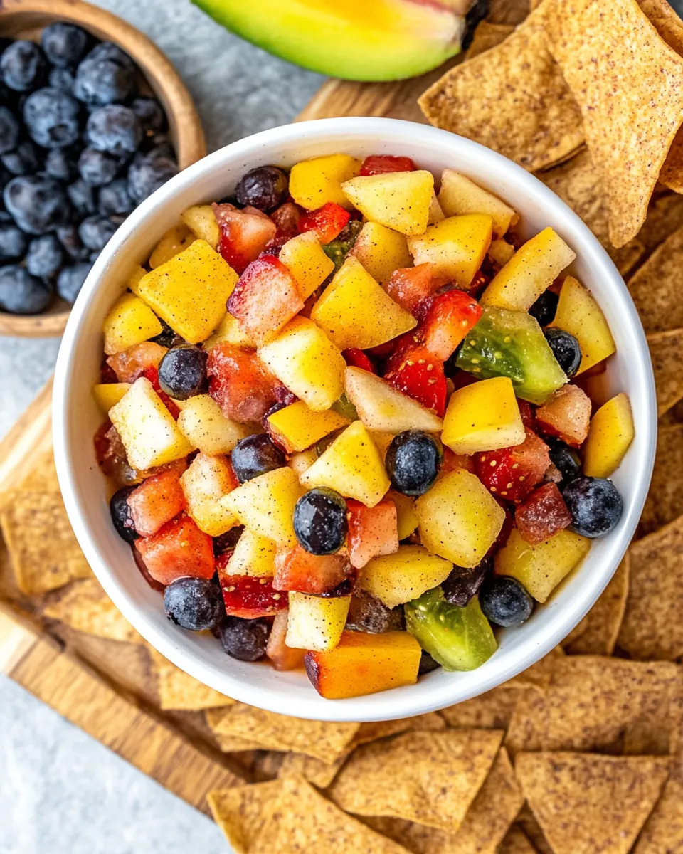 Fruit Salsa with Cinnamon Chips - Image 2