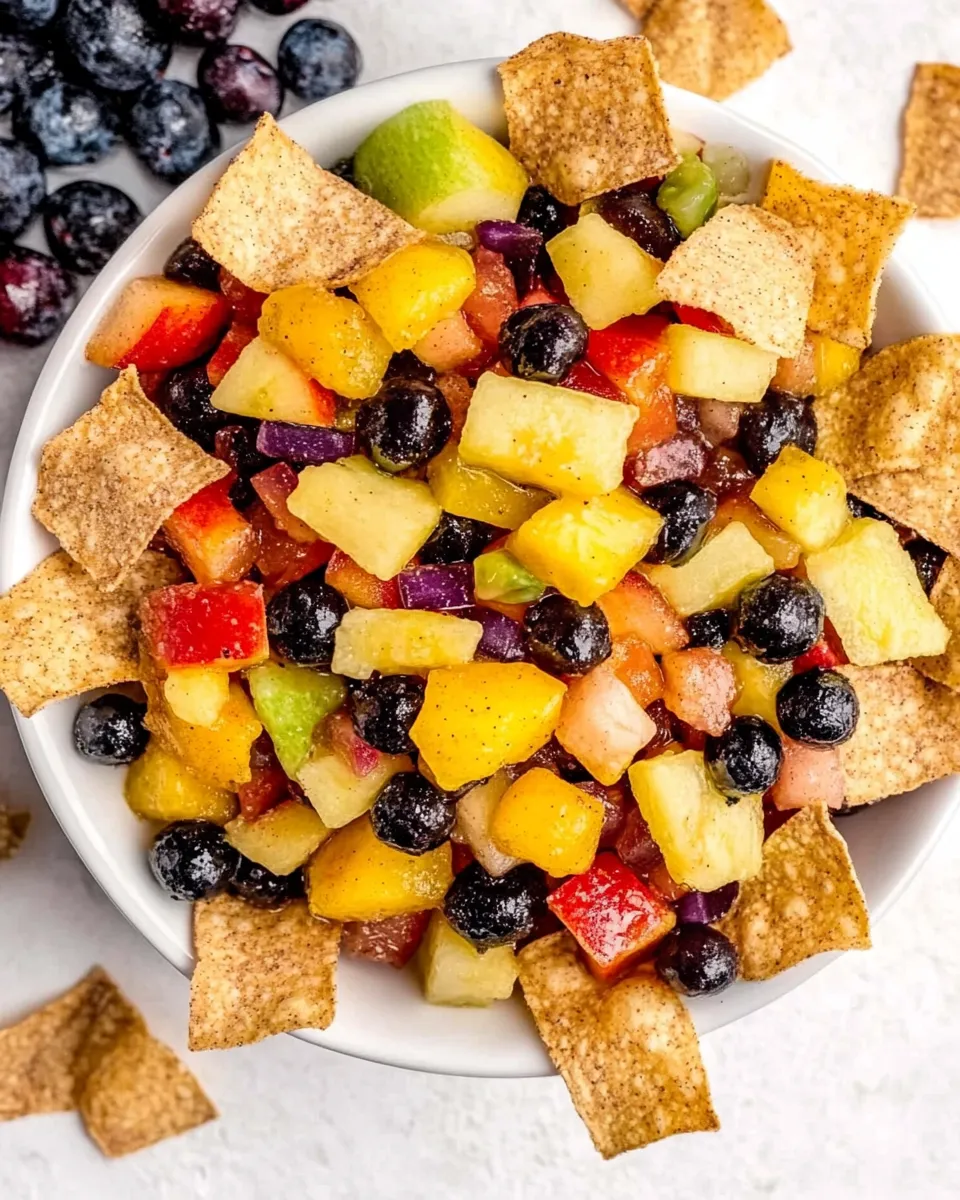 Fruit Salsa with Cinnamon Chips - Image 4