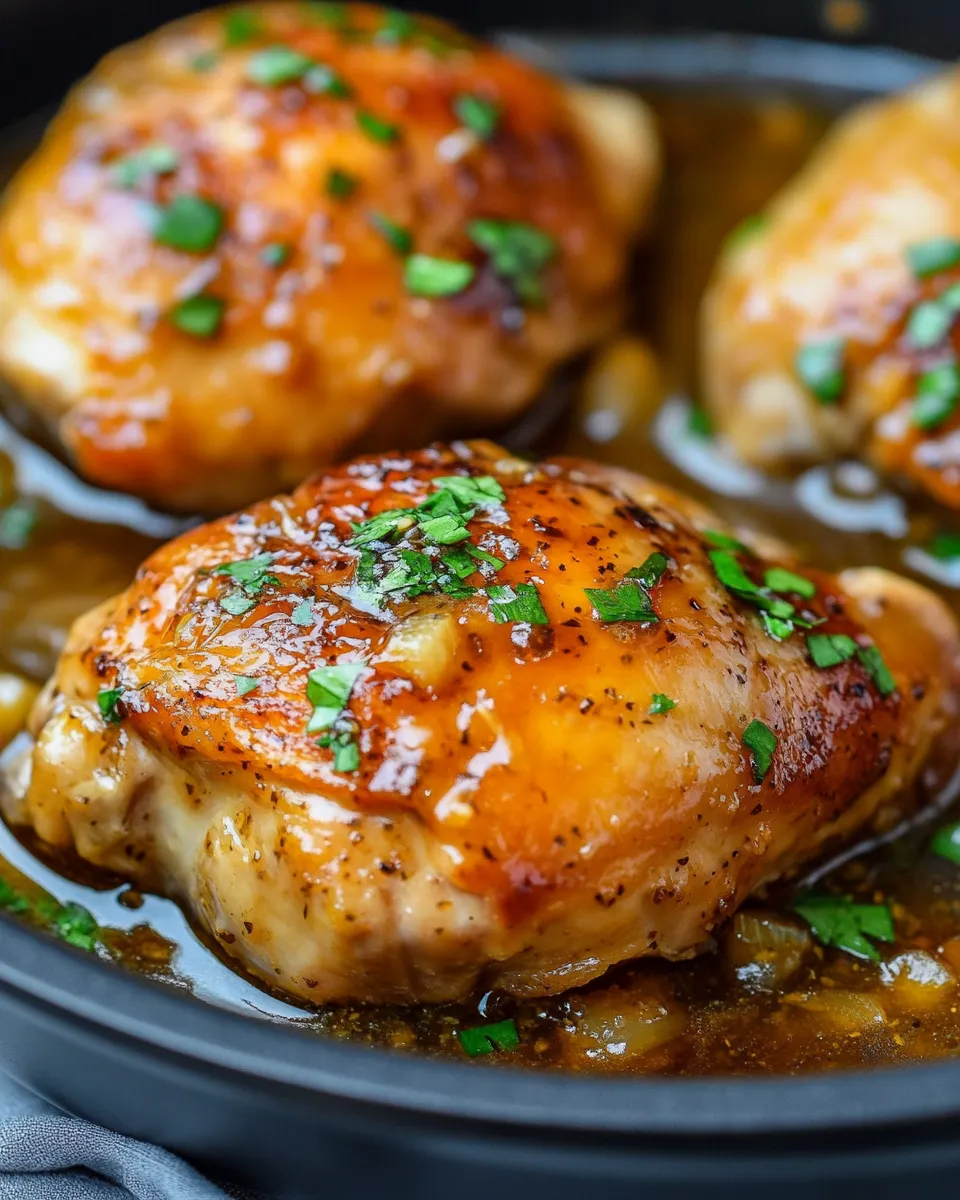 Instant Pot Garlic Brown Sugar Chicken