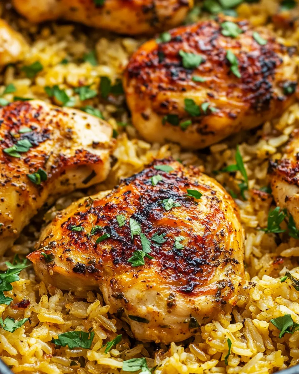 Oven Baked Chicken and Rice - Image 4