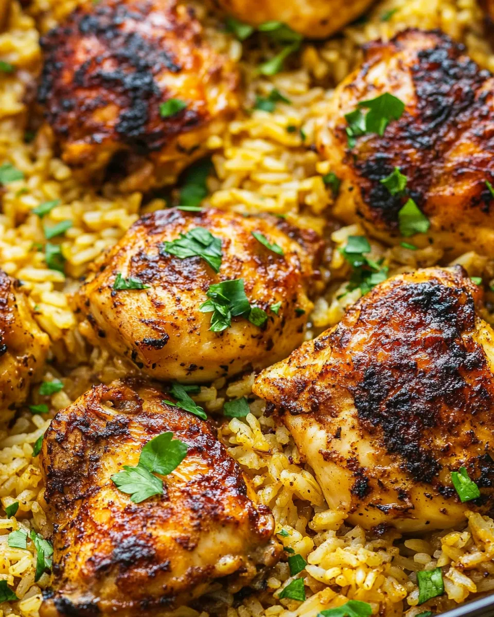 Oven Baked Chicken and Rice - Image 2