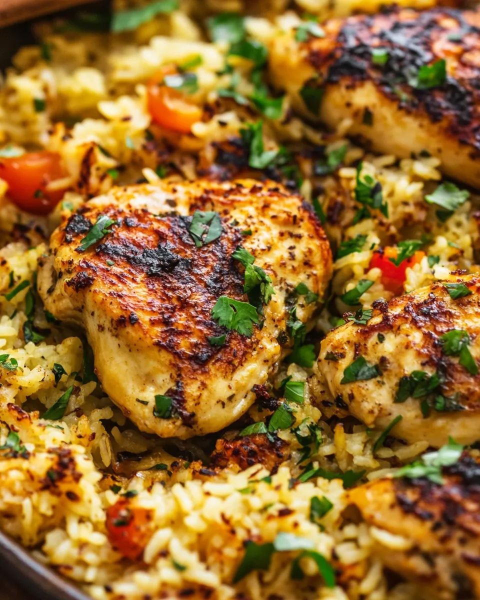 Oven Baked Chicken And Rice4