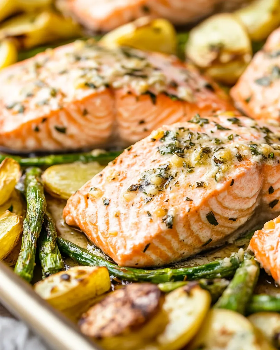 Sheet Pan Garlic Butter Salmon - Image 2
