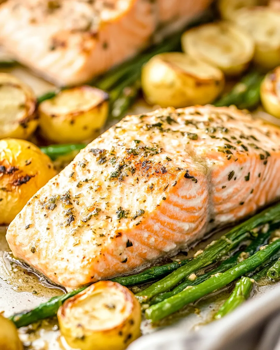 Sheet Pan Garlic Butter Salmon - Image 4