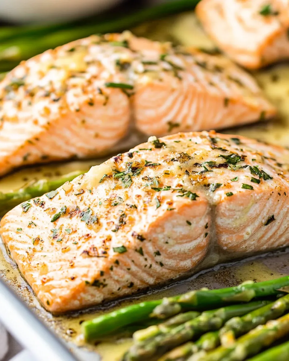 Sheet Pan Garlic Butter Salmon - Image 3