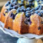 Homemade Blueberry-Lemon Zucchini Bundt Cake photo