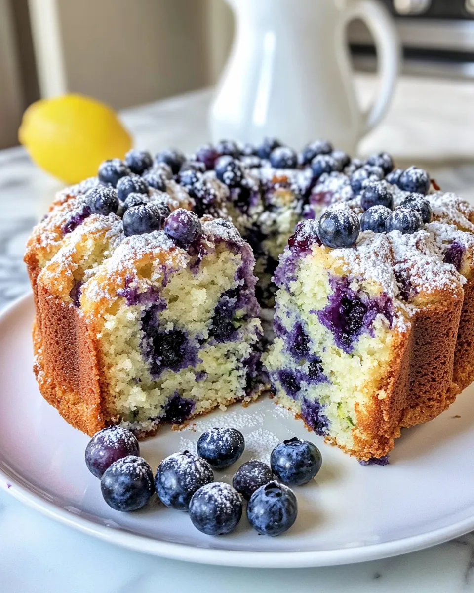 Classic Blueberry-Lemon Zucchini Bundt Cake image