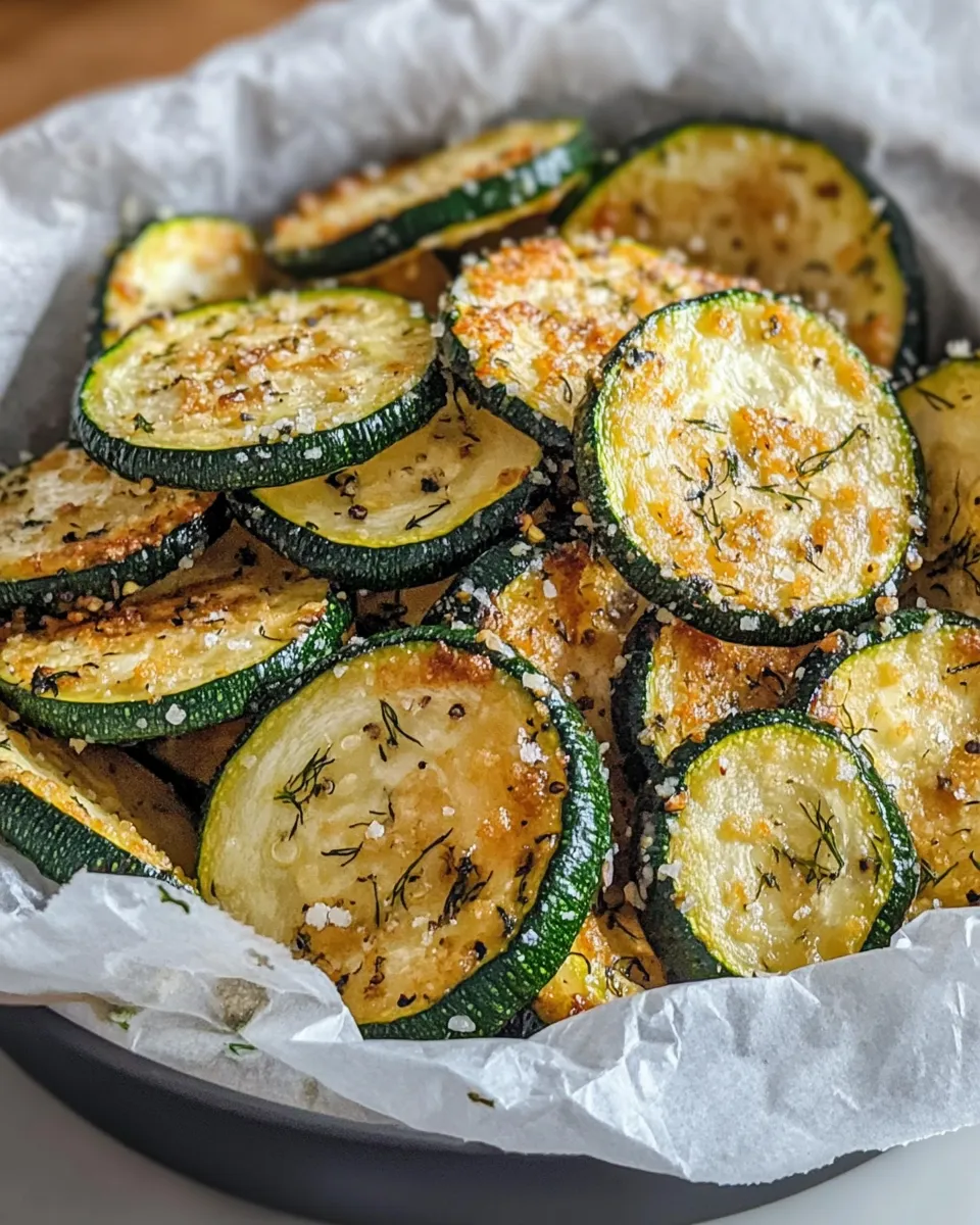 Easy Bread-&-Butter Refrigerator Zucchini Chips recipe image