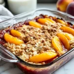 Homemade Brown-Butter Honey Nectarine Cobbler photo