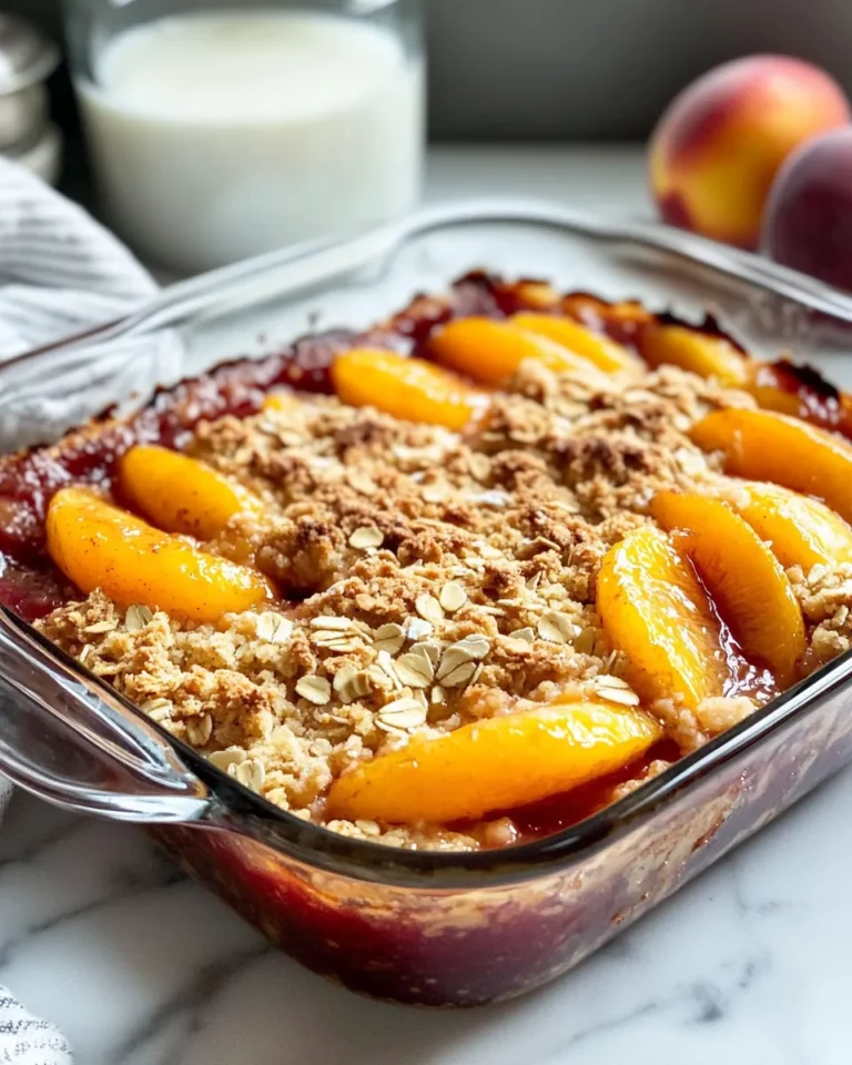 Homemade Brown-Butter Honey Nectarine Cobbler photo