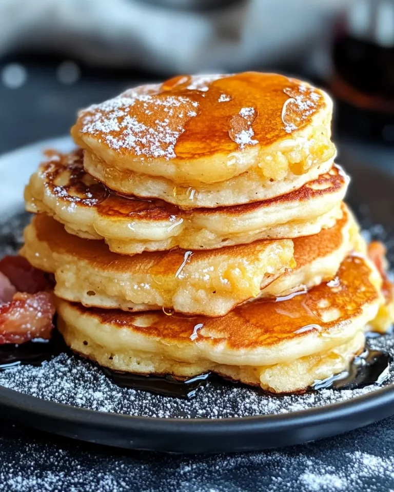 Homemade Buttermilk Peach Pancake Dippers recipe photo