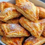 Homemade Cinnamon-Sugar Peach Hand Pies (Air-Fryer) recipe photo