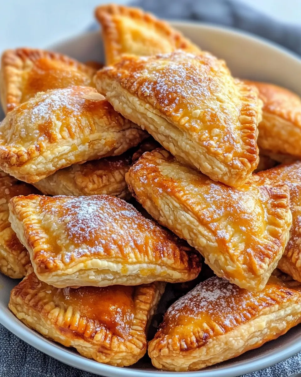 Homemade Cinnamon-Sugar Peach Hand Pies (Air-Fryer) recipe photo