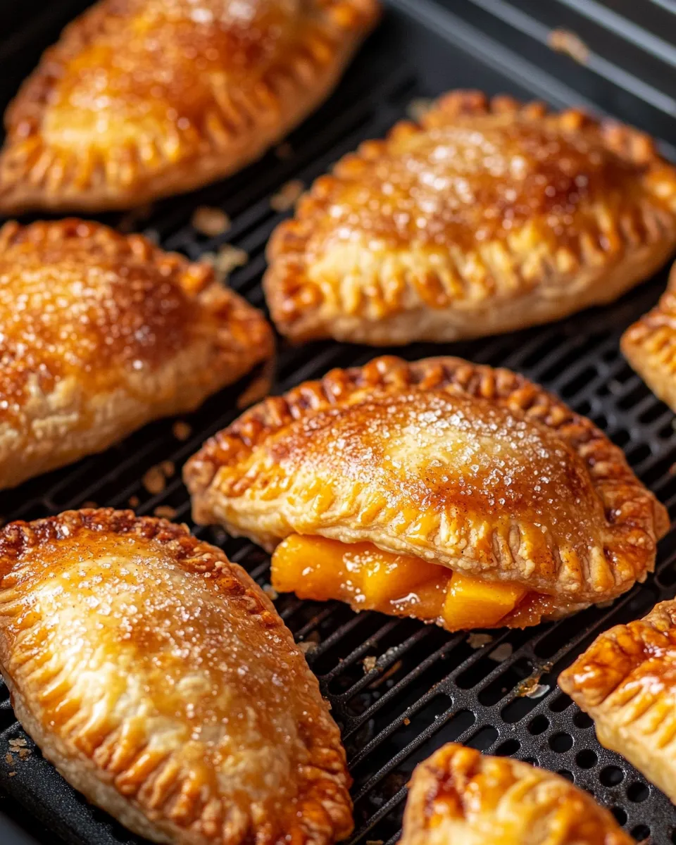 Classic Cinnamon-Sugar Peach Hand Pies (Air-Fryer) dish photo