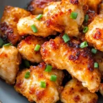 Homemade Fire-Cracker Chicken Breast Bites (15 min) recipe photo