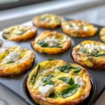 Homemade Frittata Muffin Cups: Zucchini & Feta recipe photo