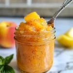 Homemade Instant-Pot Peach Jam (Low Sugar) recipe photo