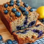 Homemade Lemon-Poppy Blueberry Zucchini Bread recipe photo