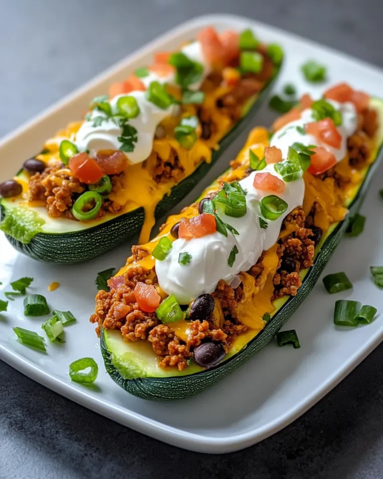 Homemade Loaded Tex-Mex Zucchini Boat Nachos recipe photo