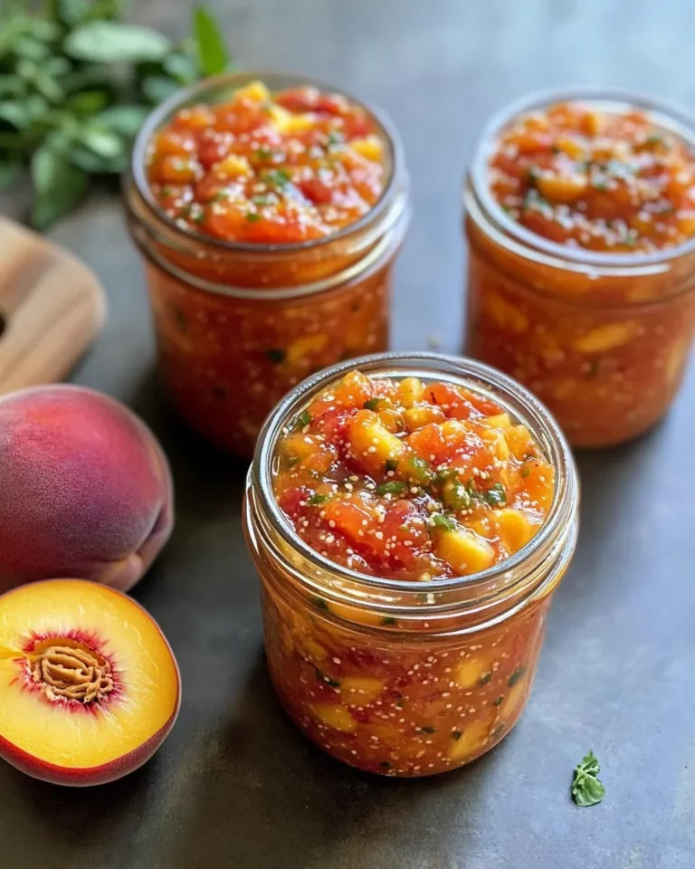 Fresh Nectarine & Peach JalapeÃ±o Quick Jam recipe image
