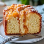 Homemade Peach-Butter Swirl Pound Cake photo