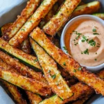 Homemade Smoky Paprika Zucchini Fries with Lime Aioli photo