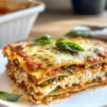 Homemade Summer Squash & Ricotta Pesto Lasagna photo