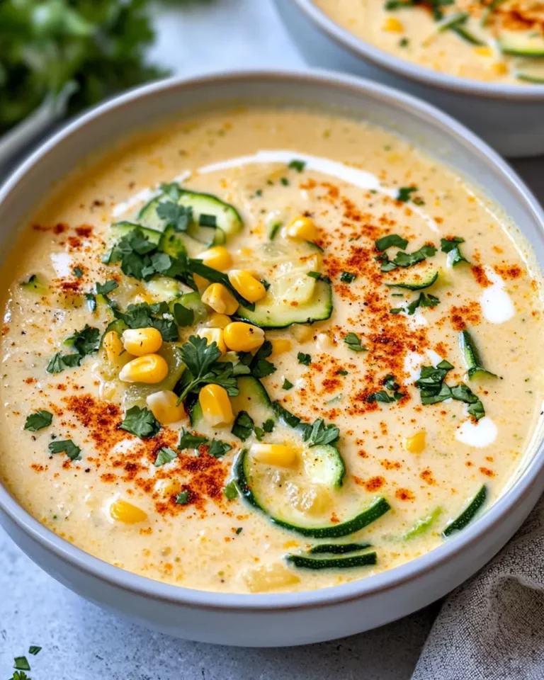 Homemade Sweet Corn & Zucchini Chowder (Instant-Pot) recipe photo