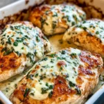 Delicious Tuscan Spinach Artichoke Chicken Bake photo