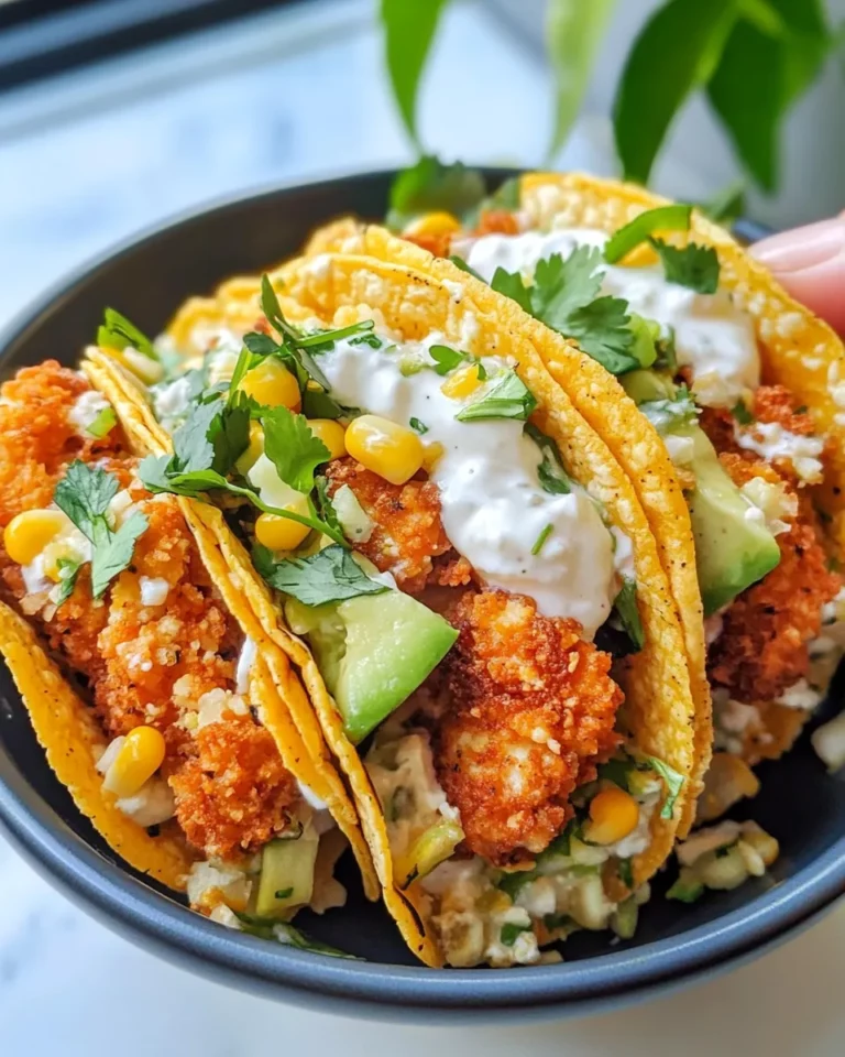 Homemade Zucchini Corn Fritter Taco Shells recipe photo