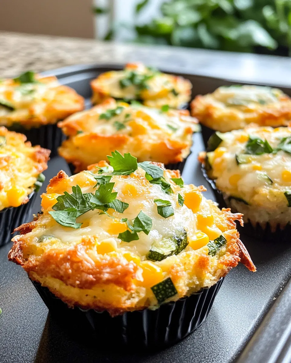 Delicious Zucchini Cornbread Casserole Cups picture