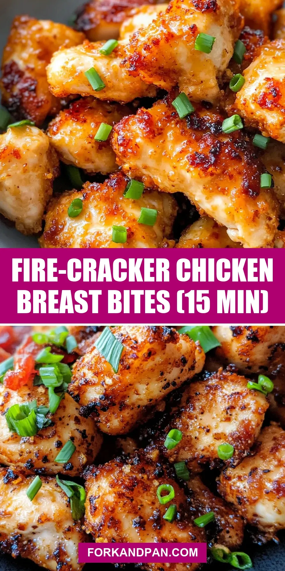 Fire-Cracker Chicken Breast Bites (15 Min) Recipe
