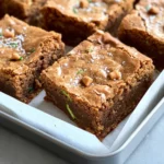 Delicious Butterscotch Zucchini Blondies (Browned Butter) dish photo