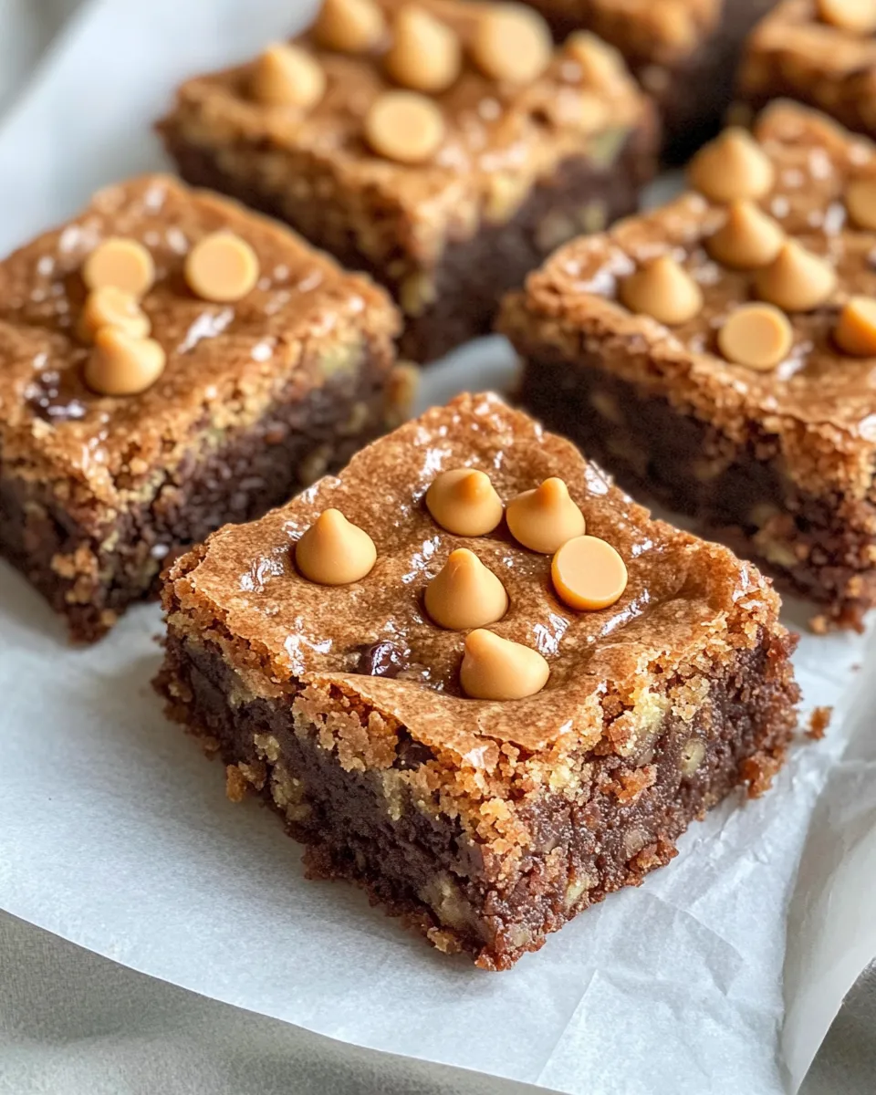 Classic Butterscotch Zucchini Blondies (Browned Butter) picture
