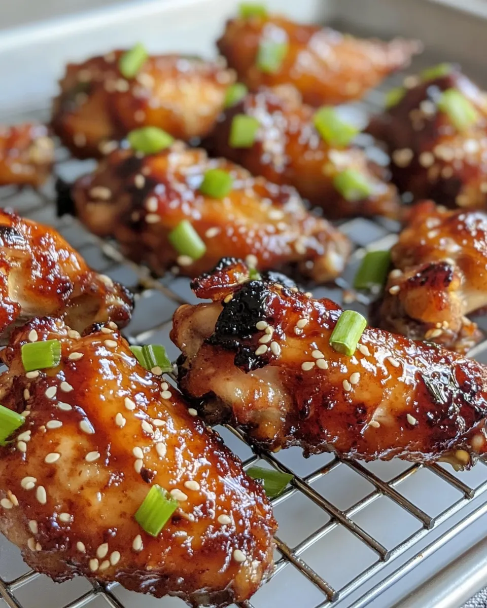 Classic Honey-Garlic Pickle Chicken Wings plate image