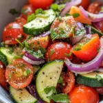 Homemade Quick Pickled Zucchini Salsa Fresca photo