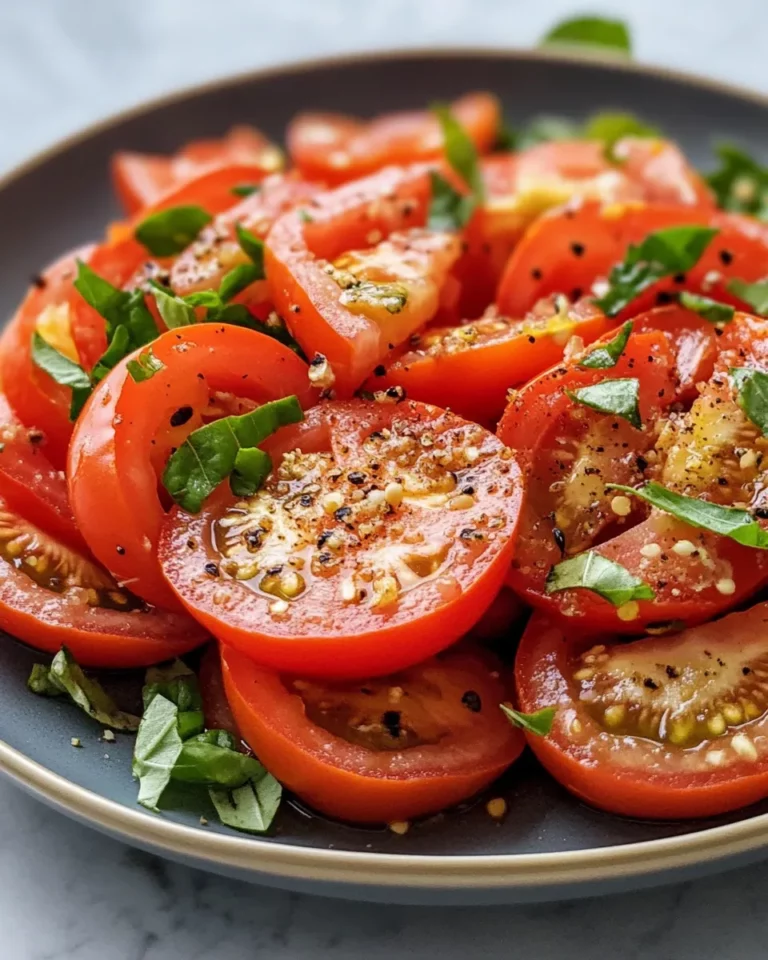 Homemade Refrigerator Pickled Tomato Slices (BLT Hack) recipe photo