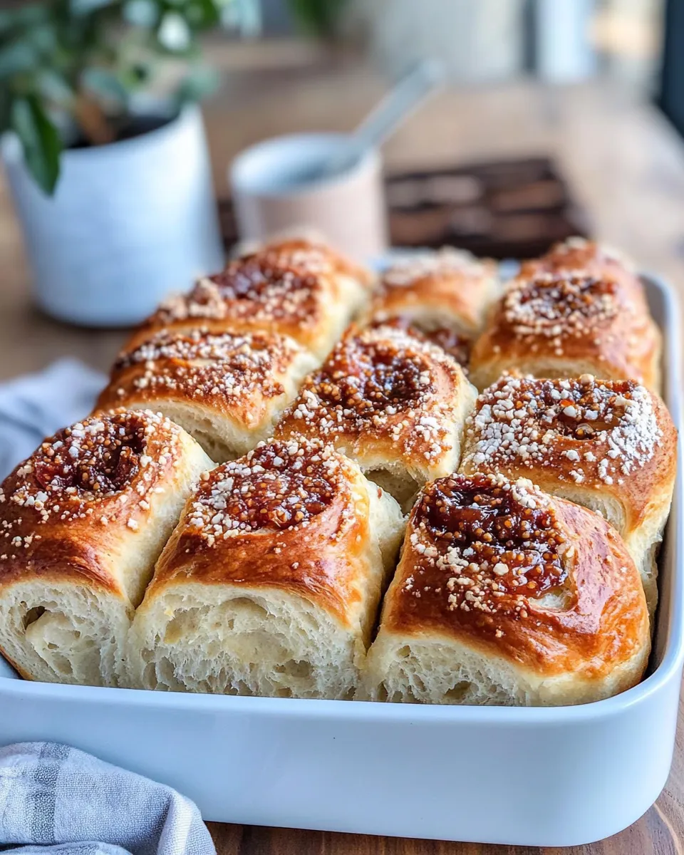 Easy Rosemary Fig-Jam Sourdough Pull-Apart food shot