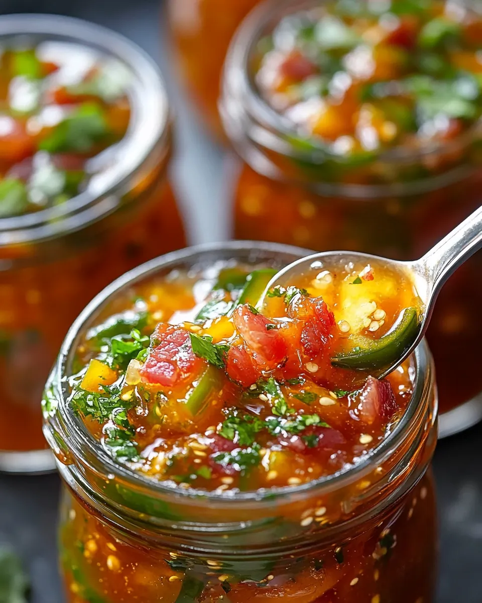 Classic Sweet-Heat Pickled Pepper Jelly Glaze image