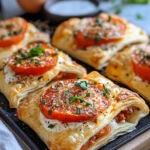 Homemade Tomato Pie Pop-Tart Pockets photo