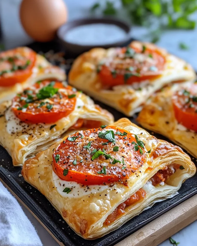 Homemade Tomato Pie Pop-Tart Pockets photo