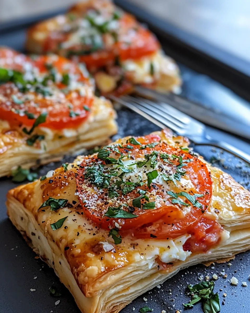 Easy Tomato Pie Pop-Tart Pockets recipe photo