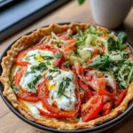 Homemade Tomato Pie & Pickle Slaw Picnic Box photo