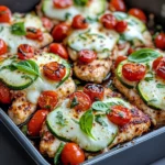 Homemade Zucchini Bruschetta Chicken Bake photo